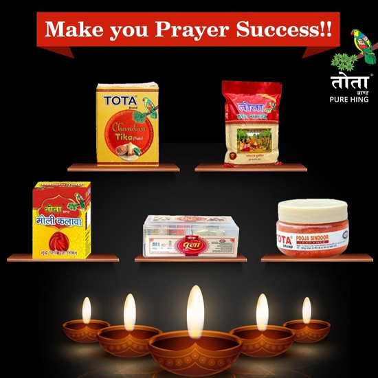 TOTA Puja and Rangoli products